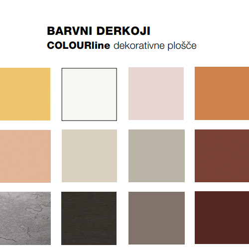COLOURline dekorativne plošče